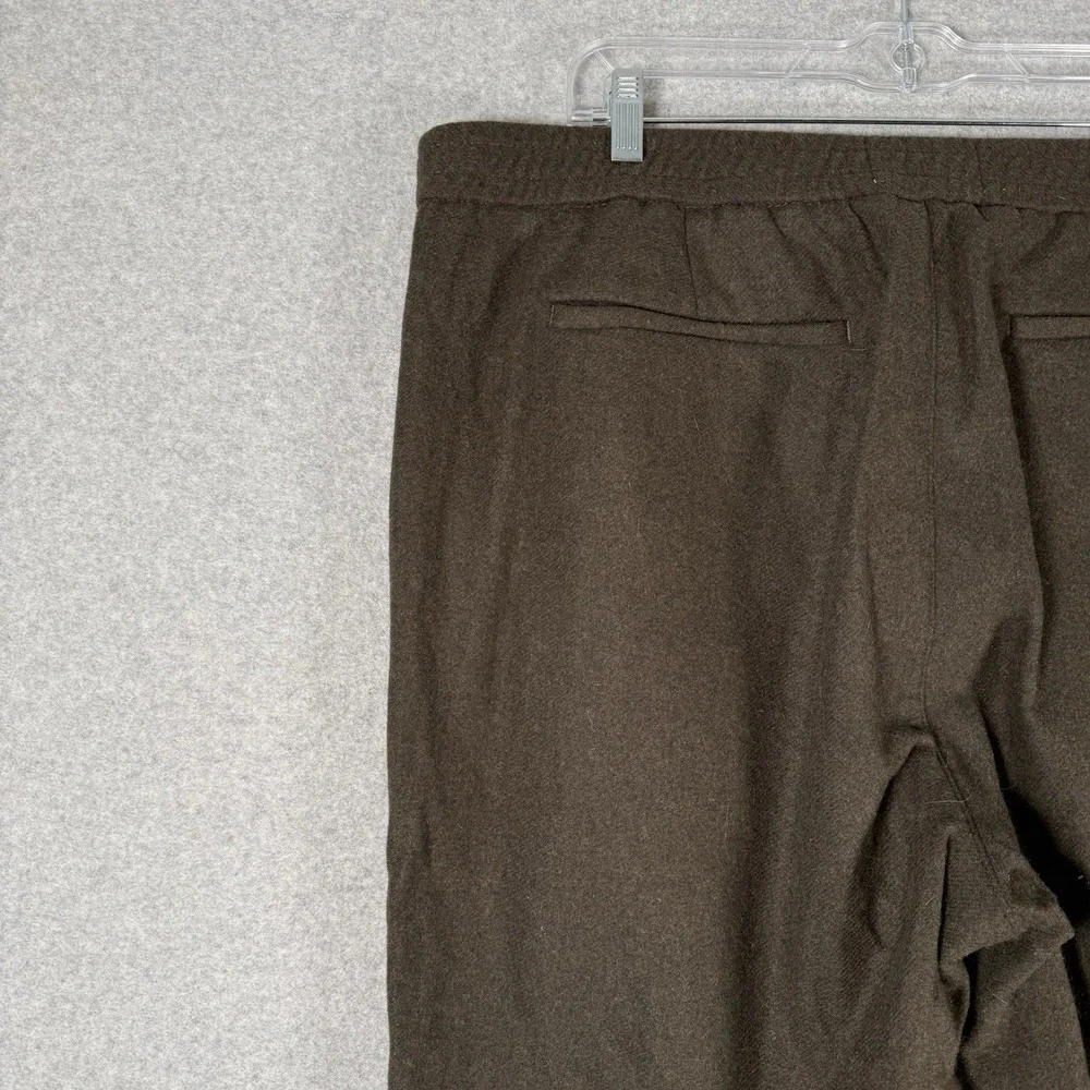 Everlane Manteco wool pants mens 40 Green/Brown trouser